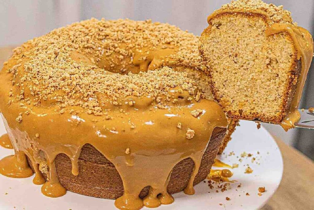 Bolo de paçoca